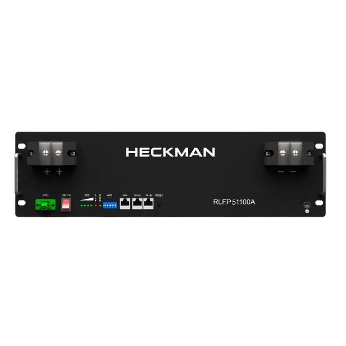 Heckman Energy Storage RLFP51100A Rack3U 5,12 кВт/год